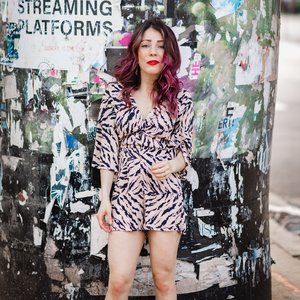 NWT Abercrombie & Fitch Twist Front Romper 2XSP